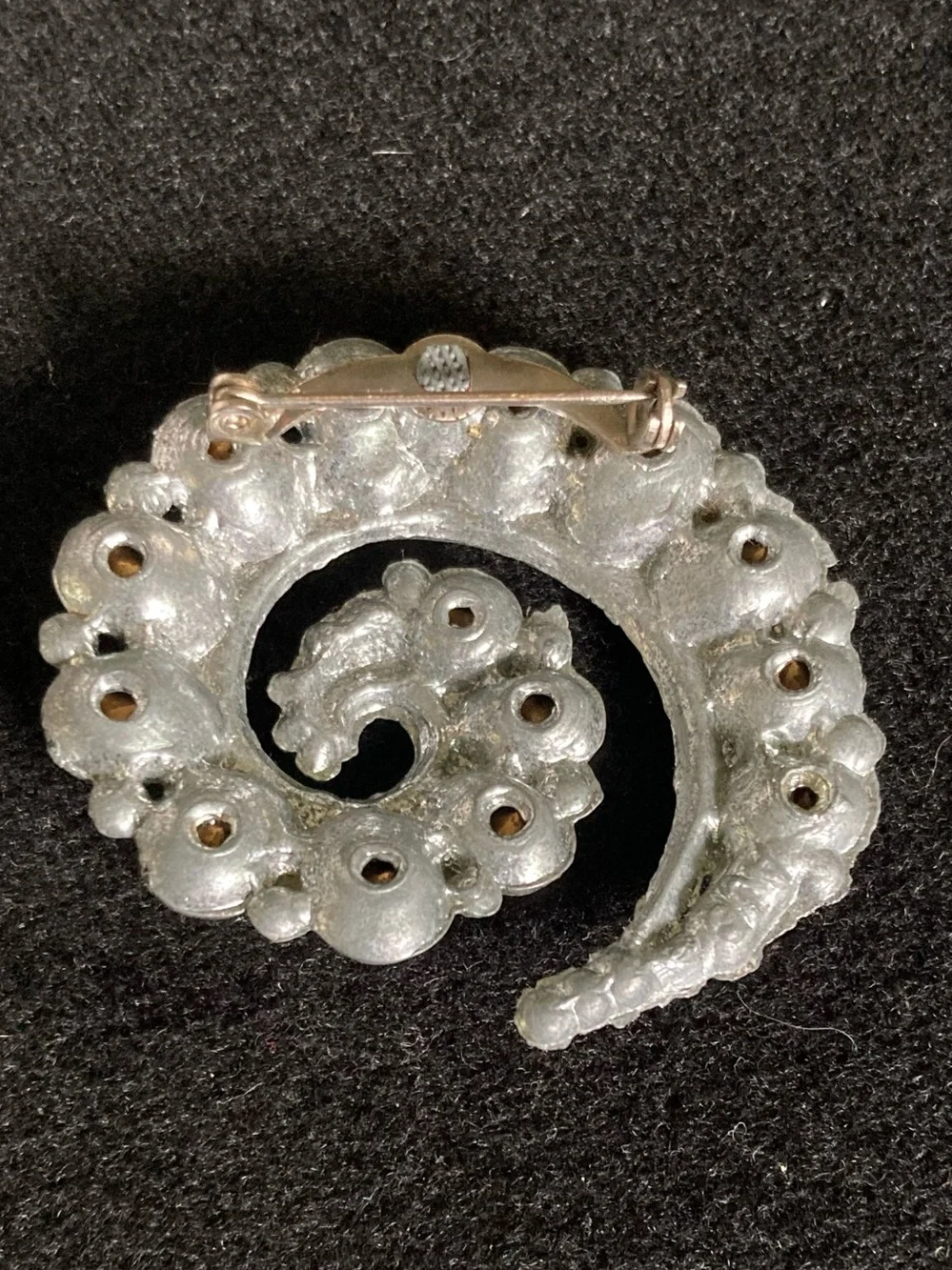 Vintage spiral comet
